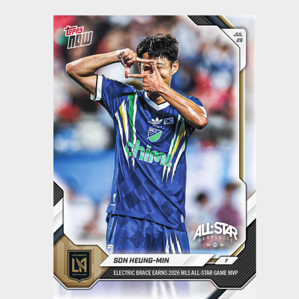 「GOH’S」Son Heung-min - 2026 MLS Topps NOW® - Card 59 - PR: 2376