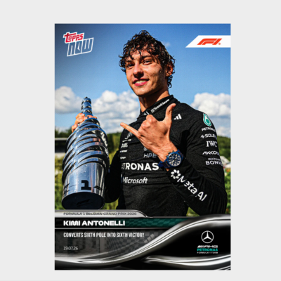 「GOH’S」Kimi Antonelli - 2026 Formula 1® Topps NOW® - Card 48 - PR: 14351