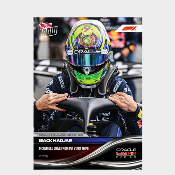 螢幕擷取畫面 2026-09-01 180102 「GOH’S」Isack Hadjar - 2026 Formula 1® Topps NOW® - Card 50 - PR: 2221
