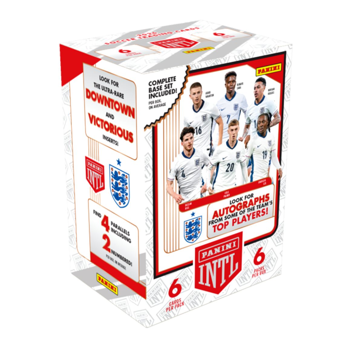 「GOH’S」2026 Panini INTL England Football Blaster Box - 英格蘭隊盒