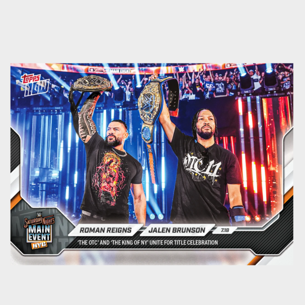 螢幕擷取畫面 2026-09-05 021132 「GOH’S」Roman Reigns / Jalen Brunson - 2026 WWE Topps NOW® - Card 73 - PR: 5784
