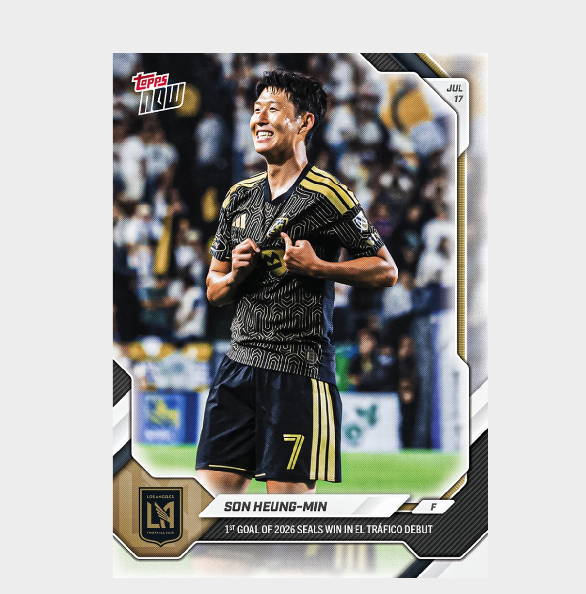 「GOH’S」Son Heung-Min - 2026 MLS Topps NOW® - Card 54 - PR: 1046