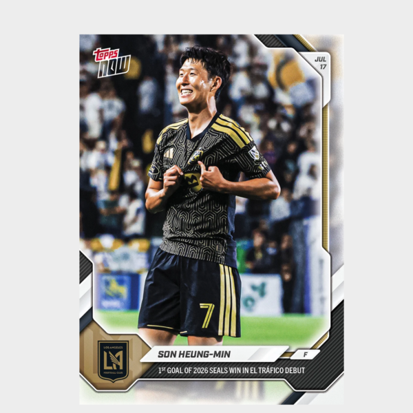 螢幕擷取畫面 2026-09-05 021140 「GOH’S」Son Heung-Min - 2026 MLS Topps NOW® - Card 54 - PR: 1046