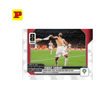 螢幕擷取畫面 2026-09-07 020026 「GOH’S」Ismael Saibari - 2026 Panini Instant FIFA World Cup 2026™ #173 - Base Card