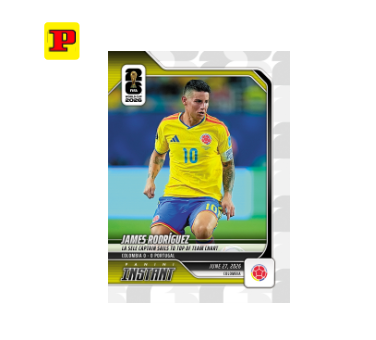 螢幕擷取畫面 2026-09-07 020057 「GOH’S」James Rodriguez - 2026 Panini Instant FIFA World Cup 2026™ #156 - Base Card