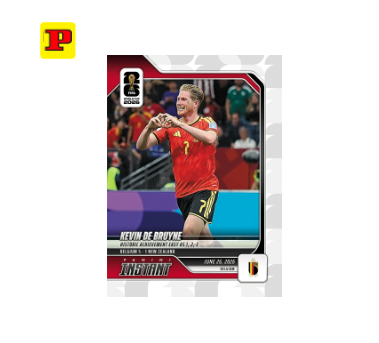 「GOH’S」Kevin De Bruyne - 2026 Panini Instant FIFA World Cup 2026™ #148 - Base Card