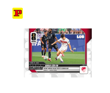 「GOH’S」Arda Guler - 2026 Panini Instant FIFA World Cup 2026™ #134 - Base Card