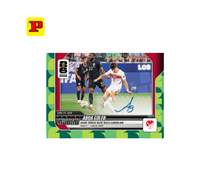 「GOH’S」Arda Guler - 2026 Panini Instant FIFA World Cup 2026™ #134 - Green /10 Auto
