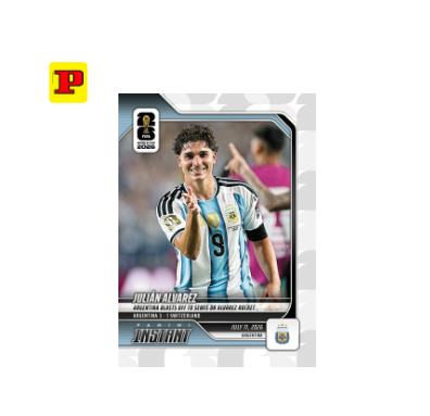 螢幕擷取畫面 2026-09-24 140146 「GOH’S」Julian Alvarez - 2026 Panini Instant FIFA World Cup 2026™ #230 - Base Card