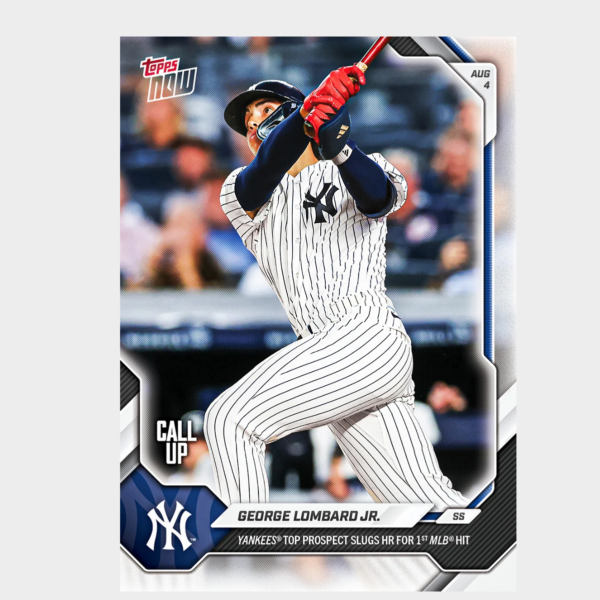 「GOH’S」George Lombard Jr. - 2026 MLB Topps NOW® - Card 521 - PR: 29095