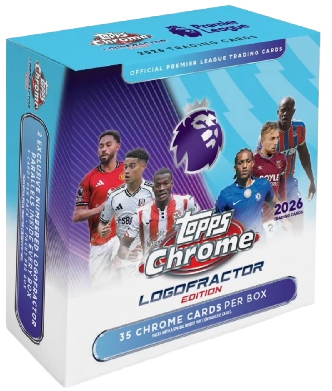 「GOH’S」2025-26 TOPPS Chrome Premier League EPL Logo Fractor Box 英超Logo閃