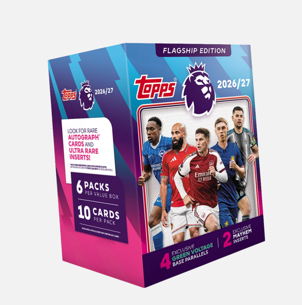 「GOH’S」2026-27 TOPPS Flag Ship EPL Value Box - 英超手雷