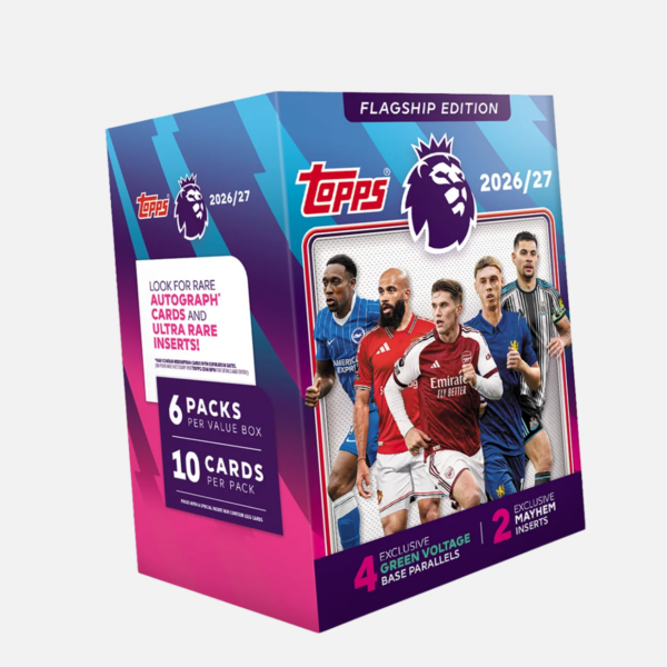 螢幕擷取畫面 2026-09-26 134629 「GOH’S」2026-27 TOPPS Flag Ship EPL Value Box - 英超手雷