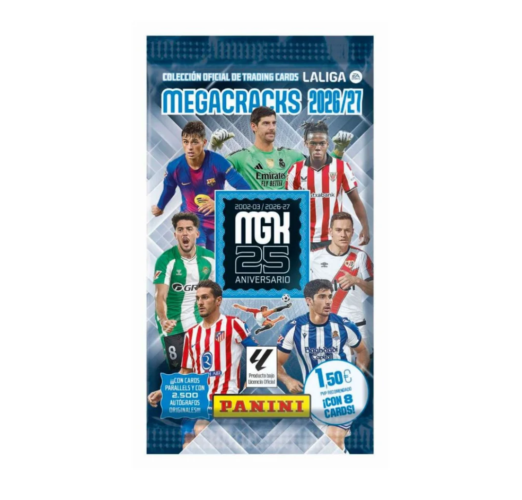 「GOH’S」2026-27 PANINI Laliga MegaCracks MGK Soccer Box - 西甲MGK單包