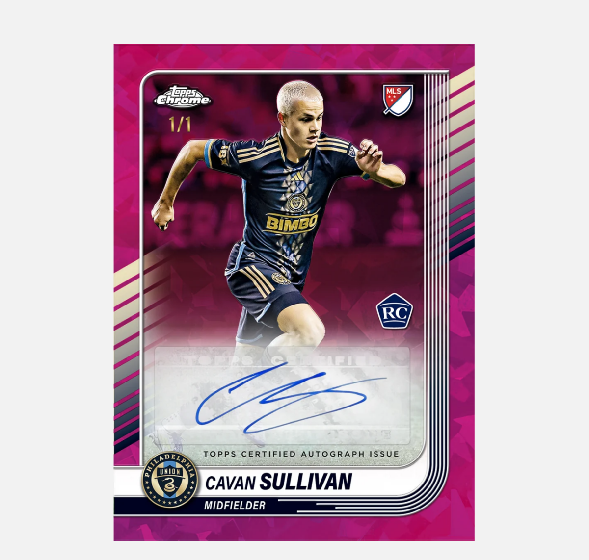 「GOH’S」2025 TOPPS Chrome MLS Sapphire - 美職聯藍寶石