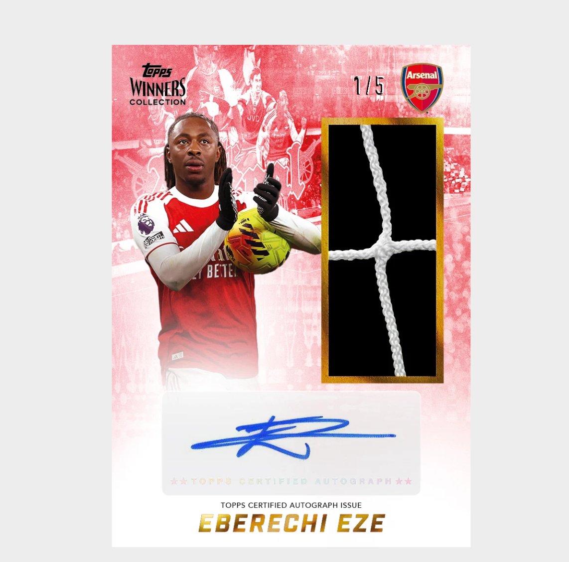 「GOH’S」2025-26 TOPPS Arsenal Winners Collection