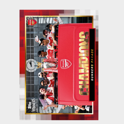 「GOH’S」2025-26 TOPPS Arsenal Winners Collection
