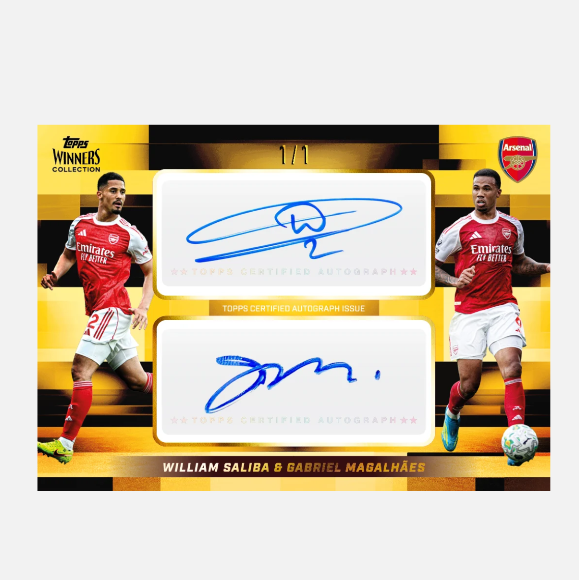 「GOH’S」2025-26 TOPPS Arsenal Winners Collection