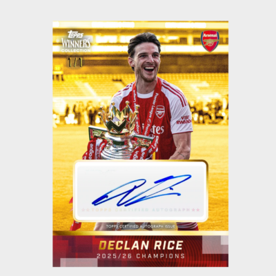 「GOH’S」2025-26 TOPPS Arsenal Winners Collection