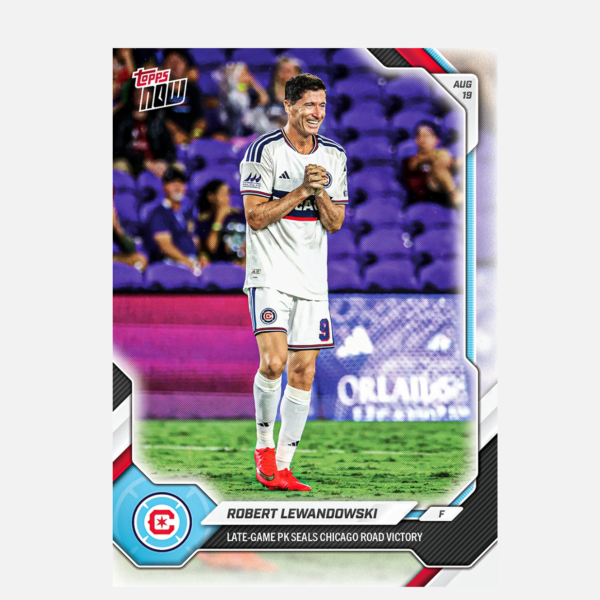 螢幕擷取畫面 2026-10-06 222315 「GOH’S」Robert Lewandowski - 2026 MLS Topps NOW® - Card 66 - PR: 605
