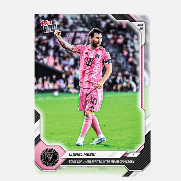 「GOH’S」Lionel Messi - 2026 MLS Topps NOW® - Card 70 - PR: 24794