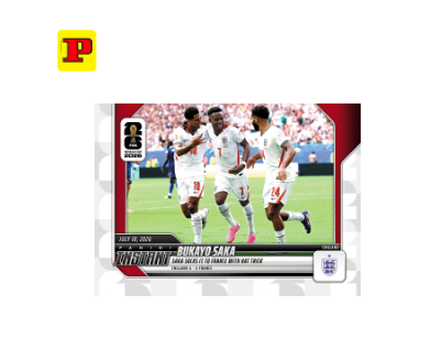 螢幕擷取畫面 2026-10-07 142844 「GOH’S」Bukayo Saka - 2026 Panini Instant FIFA World Cup 2026™ #240