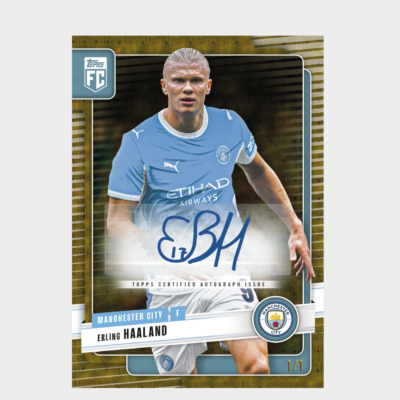 「GOH’S」2026-27 TOPPS Manchester City Collector Tin 曼城鐵盒隊盒