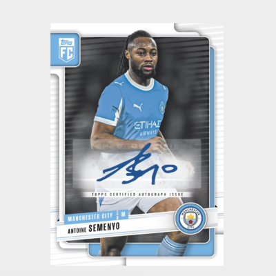 「GOH’S」2026-27 TOPPS Manchester City Collector Tin 曼城鐵盒隊盒