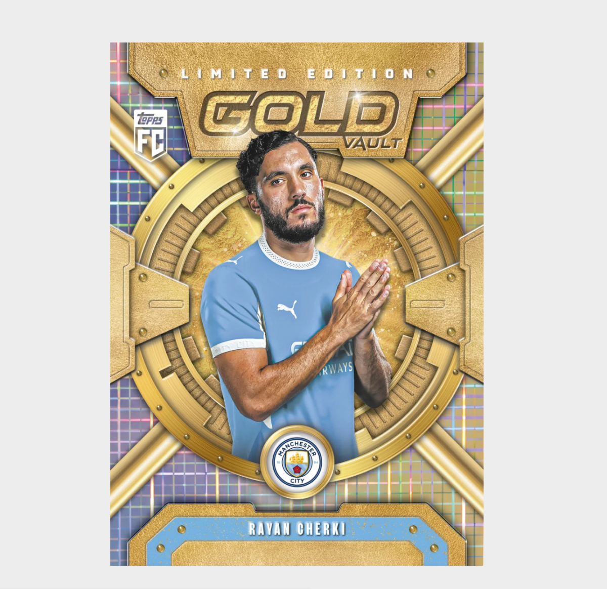 「GOH’S」2026-27 TOPPS Manchester City Collector Tin 曼城鐵盒隊盒