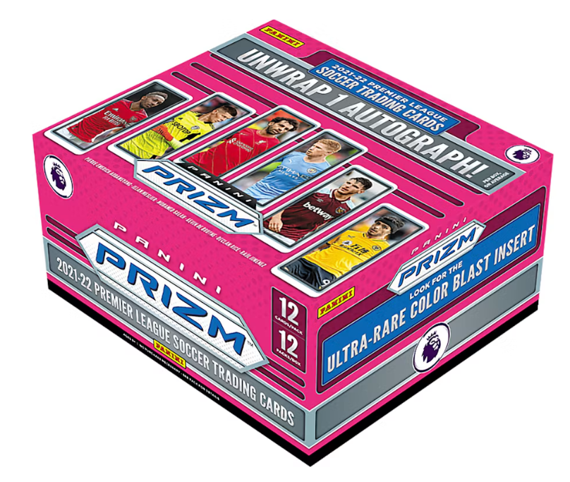 「GOH’S」2021-22 PANINI EPL Prizm Hobby Box 英超哈比盒