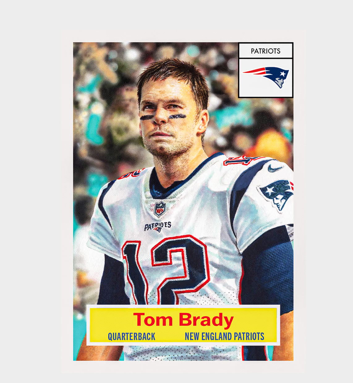 「GOH’S」Tom Brady - 2026 NFL Living Set® - Card 1 - PR: 56826