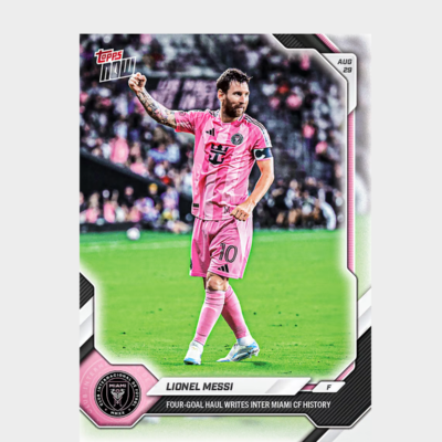 「GOH’S」Lionel Messi - 2026 MLS Topps NOW® - Card 70 - PR: 24794