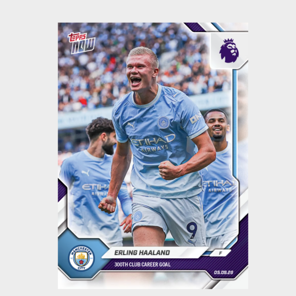 「GOH’S」Erling Haaland - 2026-27 Premier League Topps NOW® - Card 17 - PR: 5292