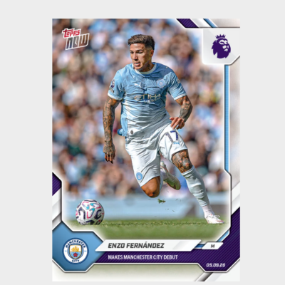 「GOH’S」Enzo Fernandez - 2026-27 Premier League Topps NOW® - Card 18 - PR: 1450