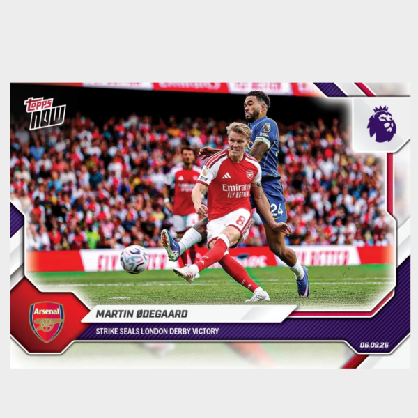 螢幕擷取畫面 2026-10-22 151910 「GOH’S」Martin Ødegaard - 2026-27 Premier League Topps NOW® - Card 21 - PR: 2034