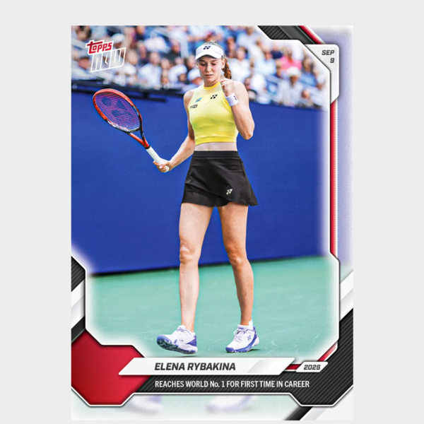 螢幕擷取畫面 2026-10-22 151915 「GOH’S」Elena Rybakina - 2026 Topps NOW® Tennis - Card 20 - PR: 3879